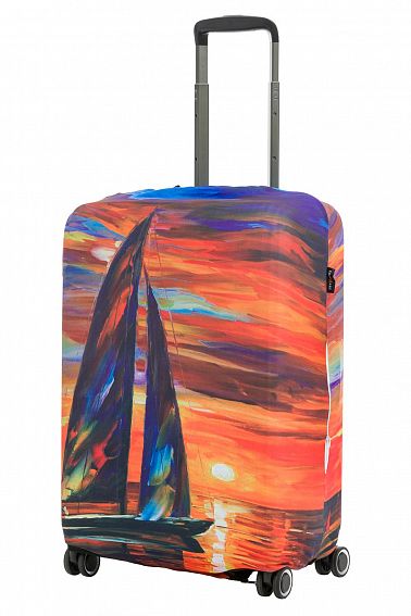 Чехол для чемодана средний Eberhart EBHP01-M Sailboat Sunset