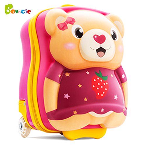 Детский чемодан Bouncie LG-14 Bear Upright 16