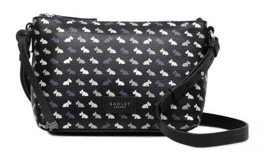 Сумка плечевая Radley 15146 Black Medium Zip-Top Crossbody Bag