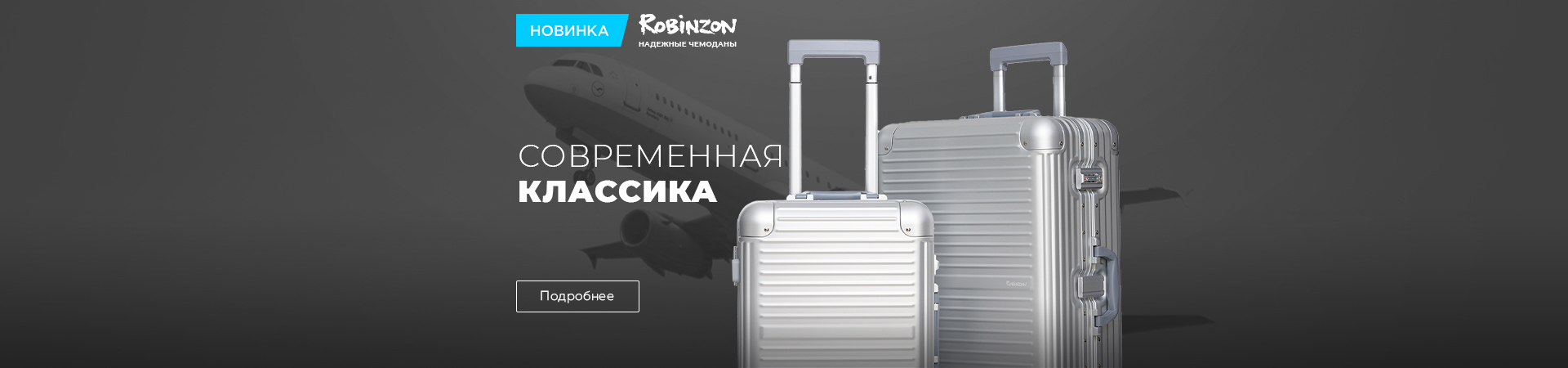 Чемоданы Robinzon до 08.01.23