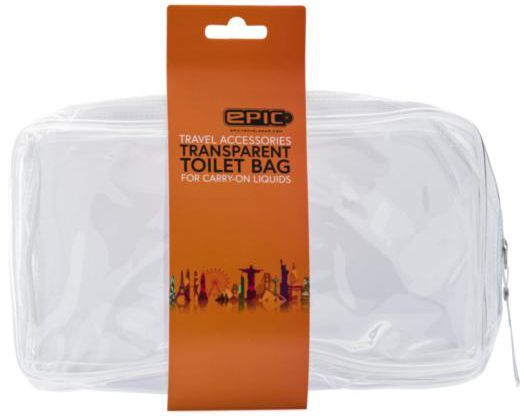Косметичка Epic EA8038 Travel Accessories 2.0 Transparent Toilet Bag