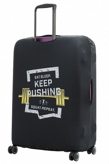 Чехол для чемодана большой Eberhart EBH675 L Keep Pushing