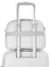 Чемодан и бьюти-кейс Robinzon RP3615 Malta Silver Edition S+BC