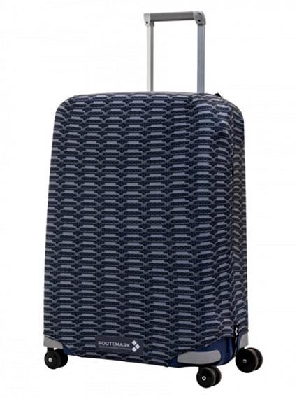 Чехол для чемодана Routemark SP240 Chromeinblack-M/L