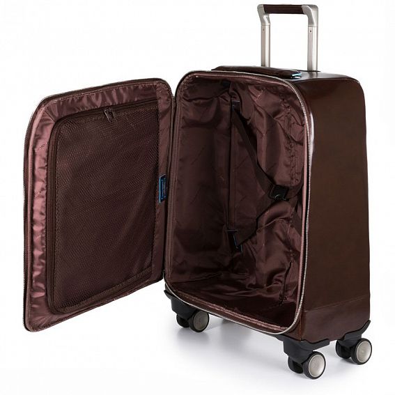 Чемодан Piquadro BV3849B2 Blue Square Cabin-sized Slim Spinner