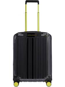 Чемодан Piquadro BV4425PQLX/GR PQL-Special Trasparent cabin size hardside spinner Чемодан Piquadro BV4425PQLX/GR PQL-Special Trasparent cabin size hardside spinner