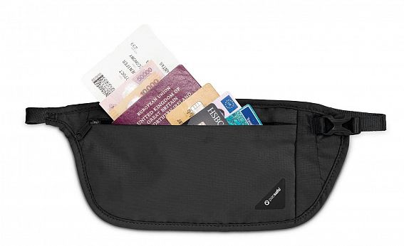 Сумка-кошелек на пояс Pacsafe 10142 Coversafe V100 RFID Blocking Waist Wallet
