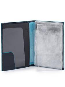 Обложка для документов Piquadro PP5256B2/BLU2 Blue Square