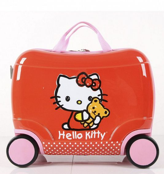 Чемодан детский каталка Heys HK4012 Hello Kitty