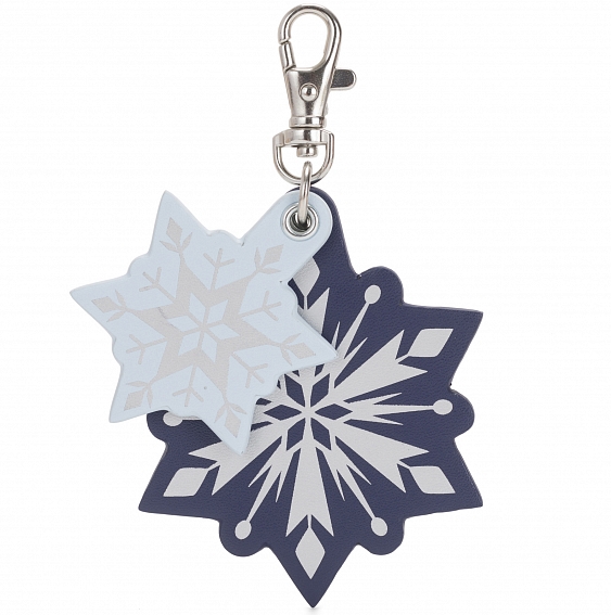 Брелок для ключей Kipling KI092742V Frozen Snowflakes Keyhanger