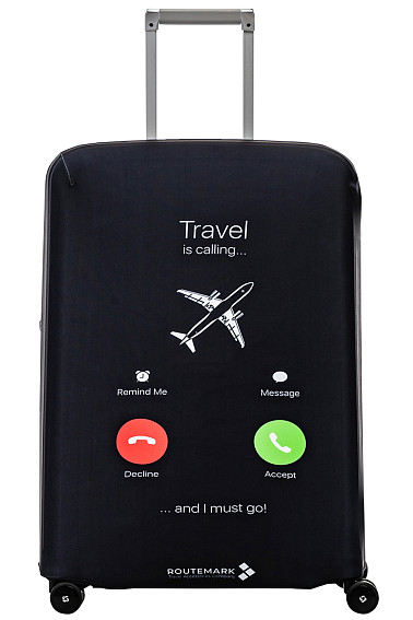 Чехол для чемодана Routemark SP240 Travel is call-M/L