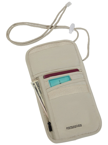 Кошелек на шею American Tourister MF3*011 Travel Acc Neck Pouch RFID