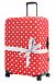 Чехол для чемодана большой Fancy Armor ECO Горошек с бантиком XL Чехол для чемодана большой Fancy Armor ECO Горошек с бантиком XL