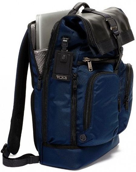 Рюкзак Tumi 232388NVY Alpha Bravo London Roll-Top Backpack