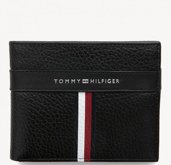 Визитница Tommy Hilfiger AM0AM04807 002 Signature Leather Card Holder