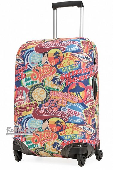 Чехол для чемодана средний Eberhart EBH460-M Summer signs