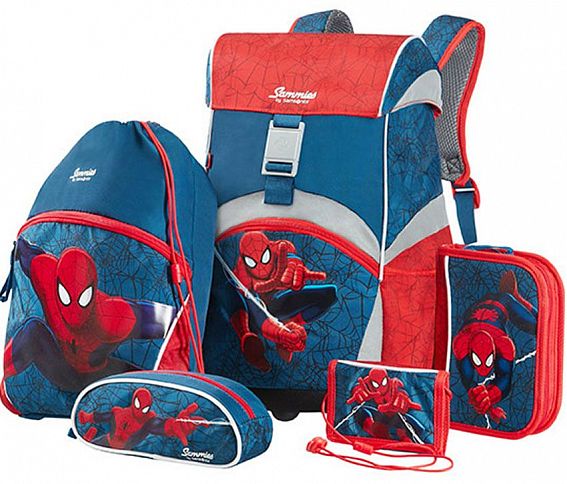 Ранец с наполнением Samsonite 29C*005 Ergonomic Disney Spider Man