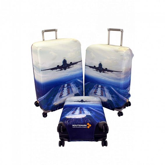 Чехол для чемодана большой Routemark SP240 Plane L/XL