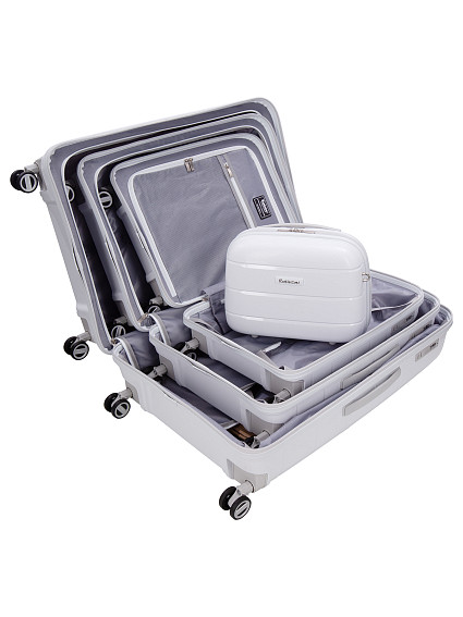Чемодан Robinzon RP3613 Malta Silver Edition S