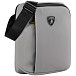 Сумка плечевая Automobili Lamborghini LBBO00242T Grey LMBG12