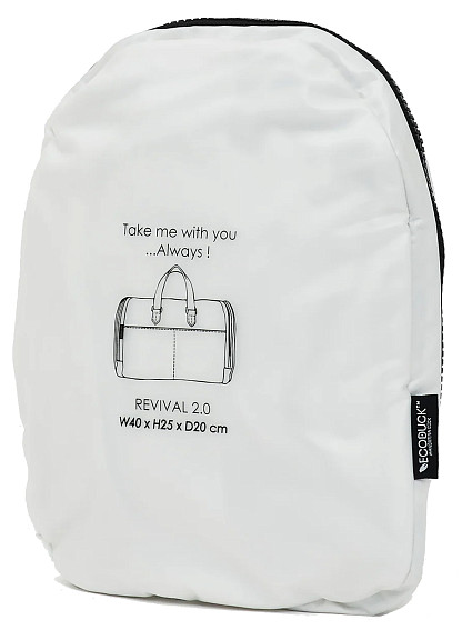 Сумка дорожная Mandarina Duck UXB01 Revival Moire Foldable Weekend Bag