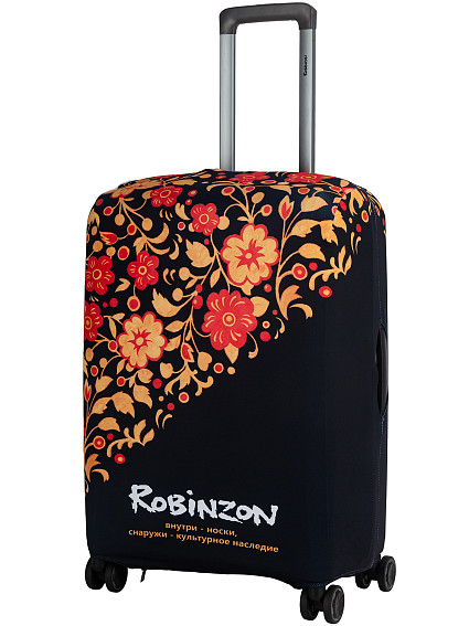 Чехол для чемодана Robinzon RSC-Khokhloma-M