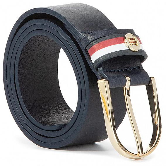 Ремень Tommy Hilfiger AW0AW06849 413/S Essential Monogram Leather Belt S