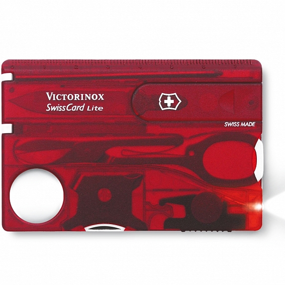 Швейцарская карточка VICTORINOX 0.7300.T SwissCard Lite