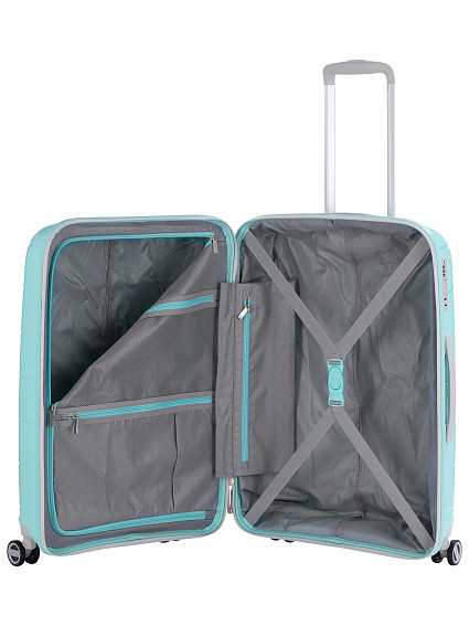 Чемодан Robinzon RP3612 Malta Silver Edition M