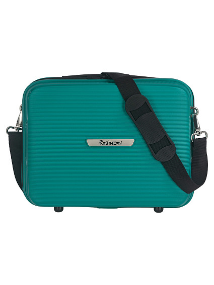 Чемодан и бьюти-кейс Robinzon RP125-1 Santorini Basic S+BC