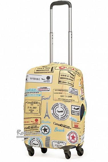 Чехол для чемодана малый Pilgrim LCS330 S Yellow Stemps