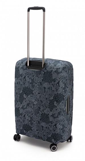 Чехол для чемодана средний Eberhart EBH625 M Black Canvas