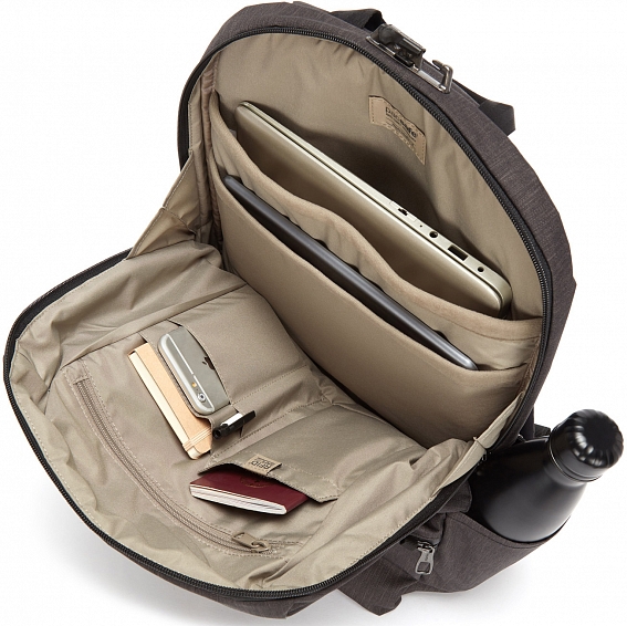 Рюкзак антивор Pacsafe 30640136 Metrosafe Backpack 15