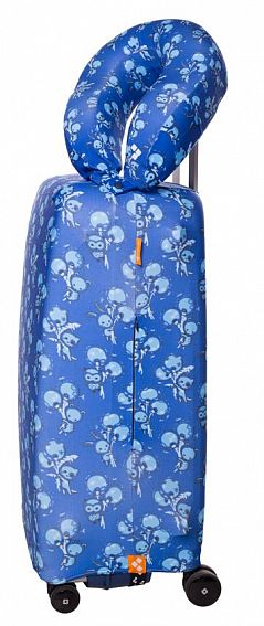 Чехол для чемодана большой Routemark SP240 Белое и Пушистое ART.LEBEDEV L/XL