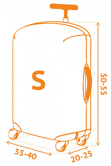 Чехол для чемодана малый Routemark SP240 DistantPlanets S