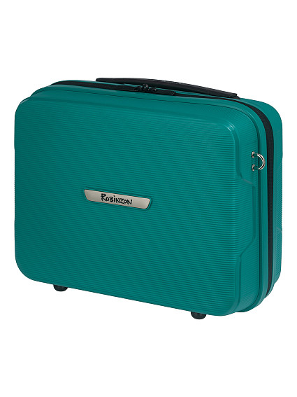 Чемодан и бьюти-кейс Robinzon RP125-1 Santorini Basic S+BC