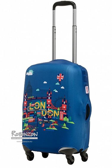 Чехол для чемодана малый Pilgrim LCS426 S Winter London