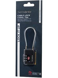 Замок Samsonite KR7*008 TA Revolution Cablelock 3 Dial TSA