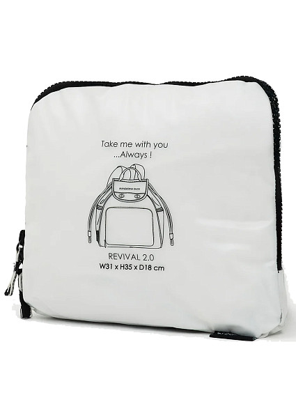 Рюкзак Mandarina Duck UXT09 Revival Moire Foldable Utility Backpack