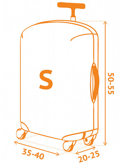 Чехол для чемодана малый Routemark SP240 Royal Blue-S