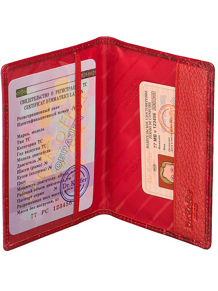 Обложка для паспорта Dr Koffer X510130-201-12