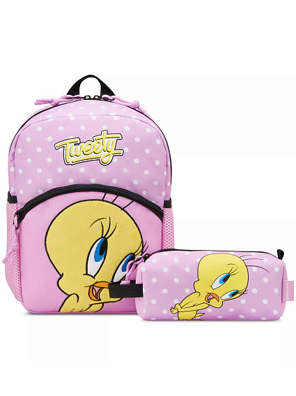 Сет детский рюкзак и пенал Roncato 441015 Looney Tunes DLX Kids backpack