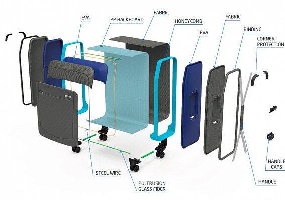 Кейс-пилот Samsonite 09D*006 X-Pression+ Rolling Tote 16.4