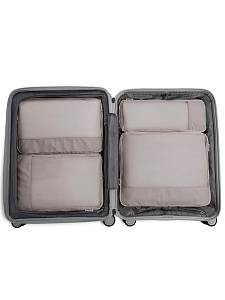 Набор чехлов для упаковки вещей Heys 30141-0143-00 EcoTex 4pc Compressible Packing Cube