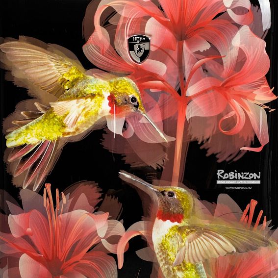 Чемодан Heys 13005-3064-26 Fashion Spinner Floral Hummingbird