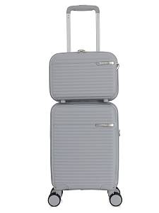 Чемодан и бьюти-кейс Robinzon RP10749-H Hokkaido XS+BCS