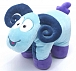 Подушка-игрушка детская Travel Blue TB_287 Sammy The Ram Travel Pillow
