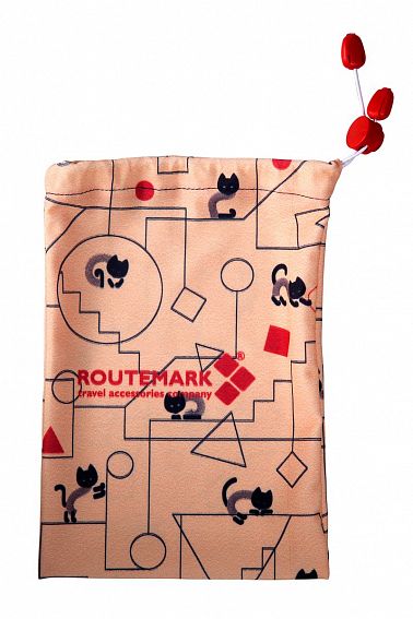 Чехол для чемодана малый Routemark SP240 Коты и порядок ART.LEBEDEV S