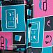 Чехол для чемодана малый Eberhart EBH396-S Teal, Pink and Dark Squares Чехол для чемодана малый Eberhart EBH396-S Teal, Pink and Dark Squares