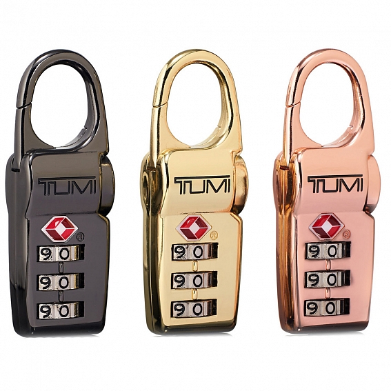 Набор замков Tumi 14182MET Travel Accessories TSA Lock Box of 3